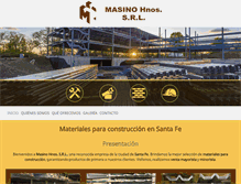 Tablet Screenshot of masinohnos.com